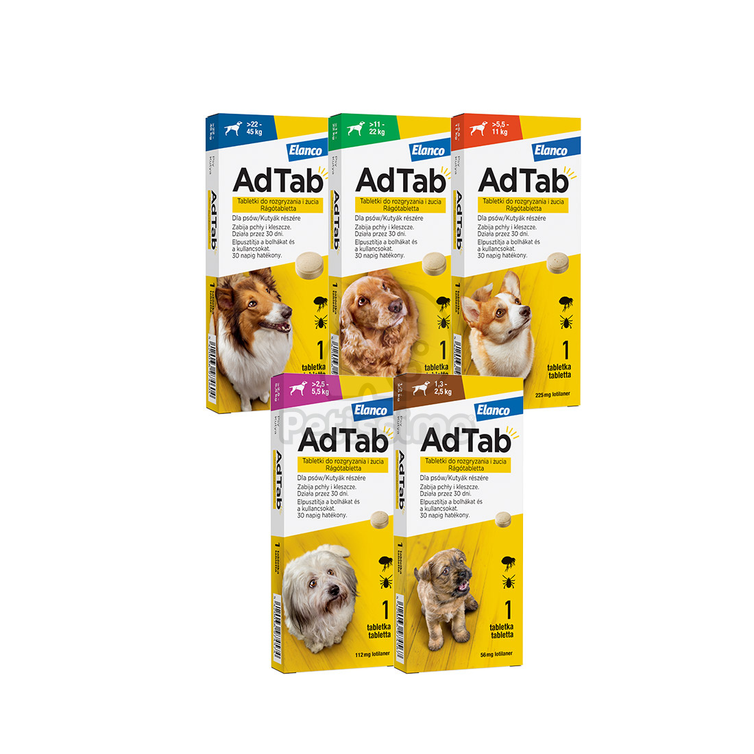 AdTab™ rágótabletta kutyák részére