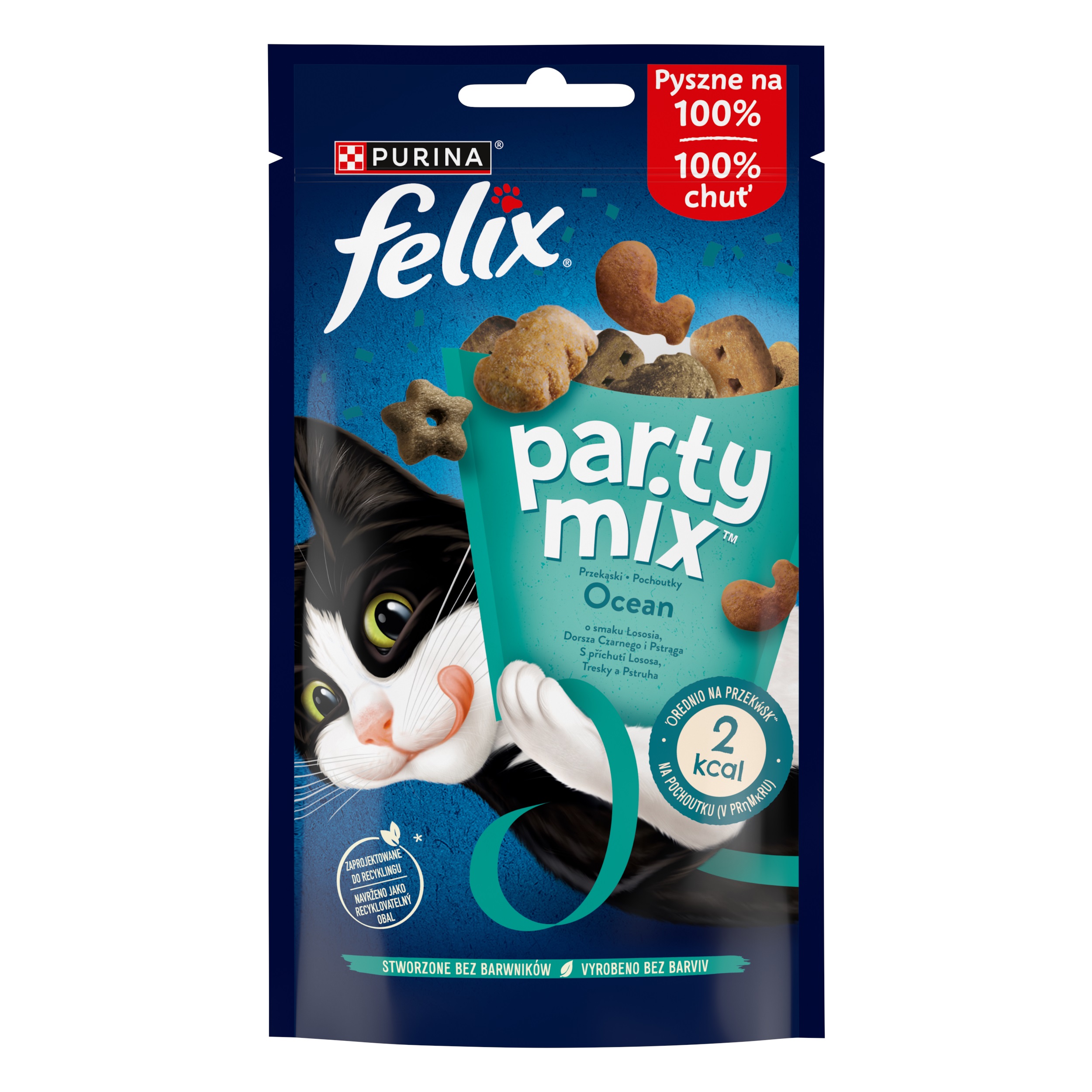 Felix Party Mix priboljški Ocean Mix 60 g