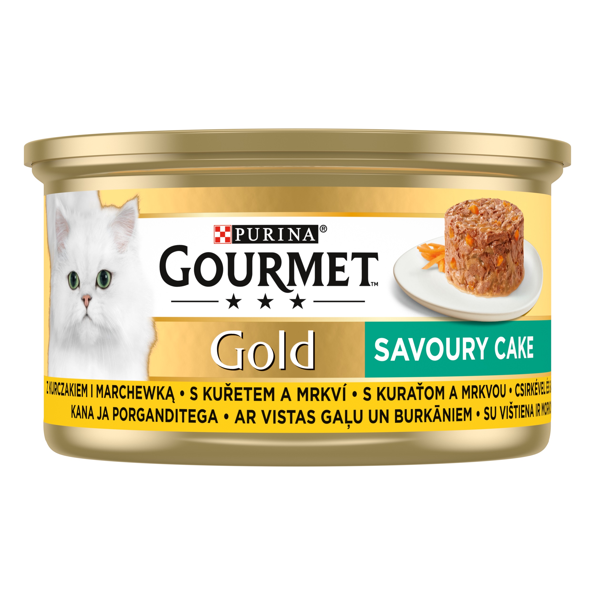 Gourmet Gold Savoury Cake s piščancem in korenjem 85 g