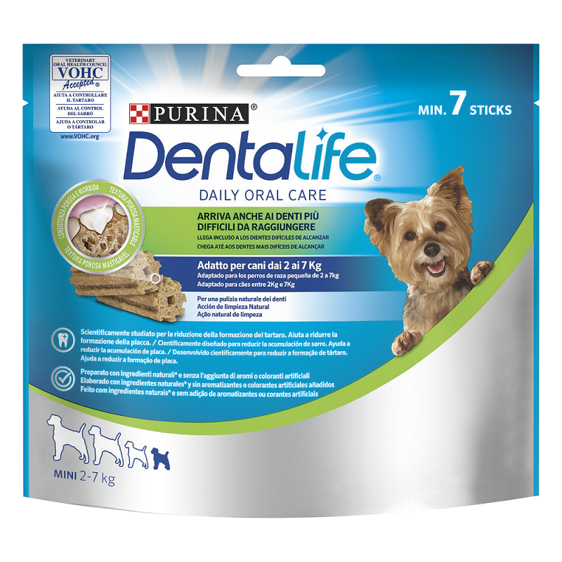 Purina Dentalife Extra Small (Mini 2-7 kg) Belohnungssnacks 69 g (7 Stk)