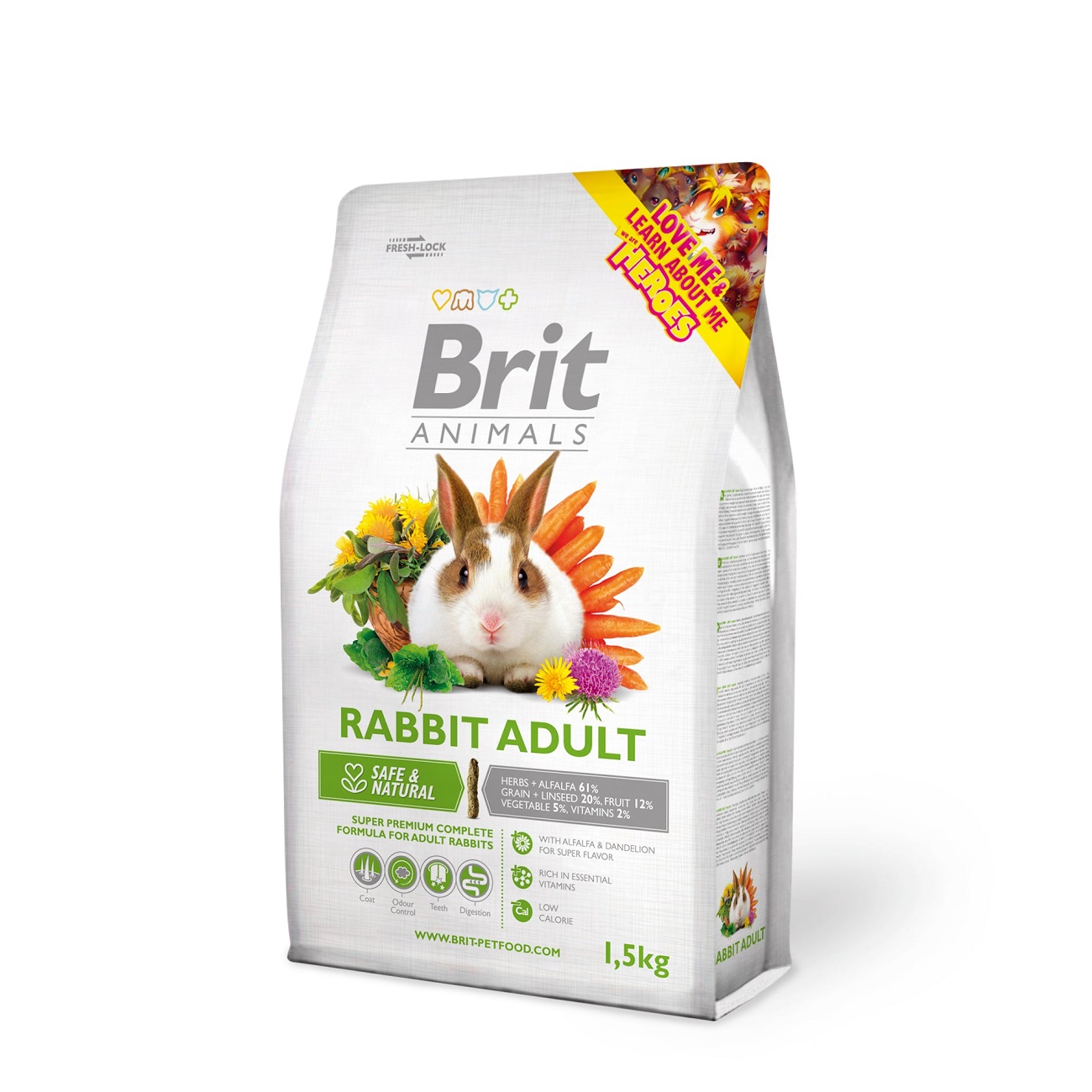 Brit Animals - Rabbit Adult 1,5 kg