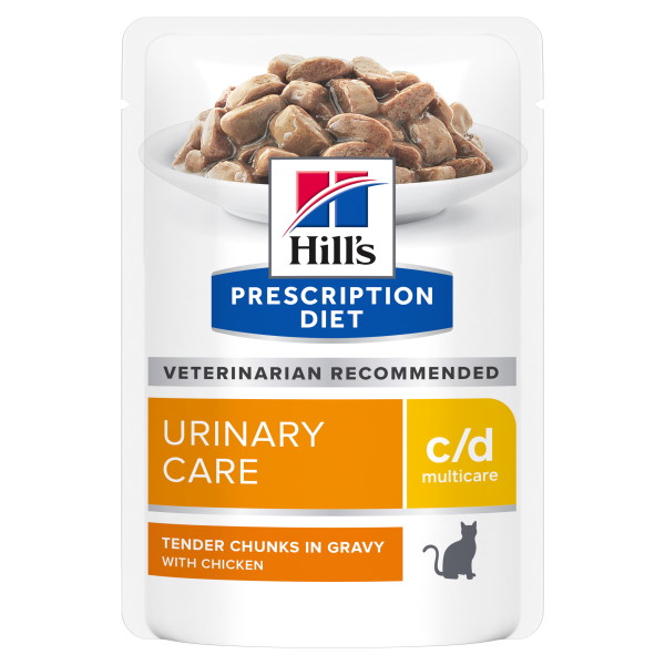 Hill's Prescription Diet™ c/d™ Multicare karma mokra dla kotów 12 x 85 g