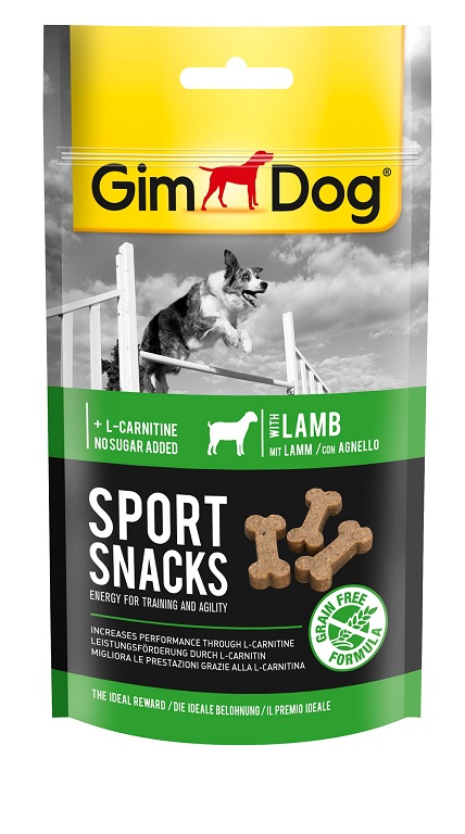 GimDog Sport Snacks Lamm - 60 g