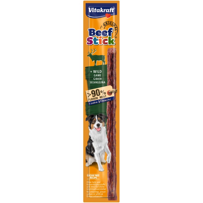 Vitakraft Beef Stick mit Wild für Hunde 1 Stück / 12 g