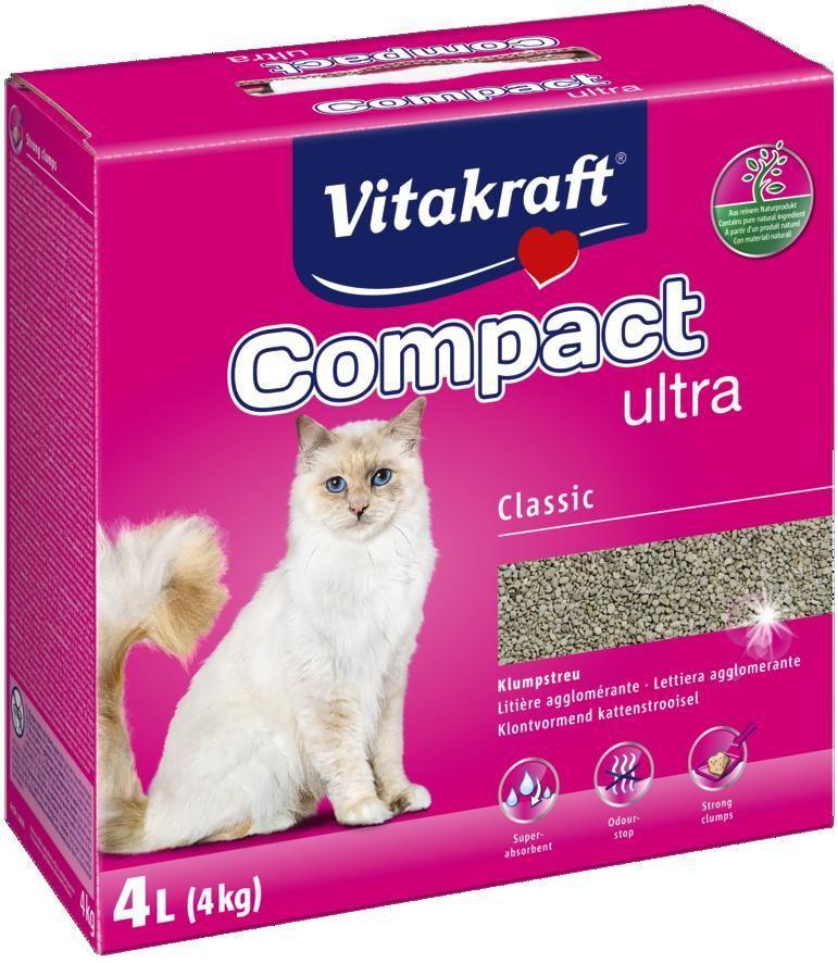 Vitakraft Compact Ultra Classic stelivo pre mačky 4 kg