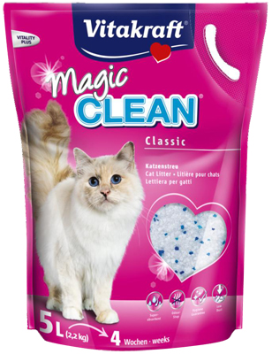 Vitakraft Magic Clean nisip pisici 5 L - 2,2 kg