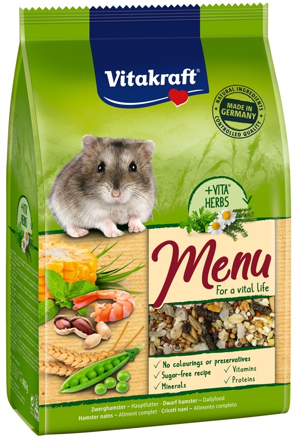 Vitakraft Menu pre škrečky 400 g