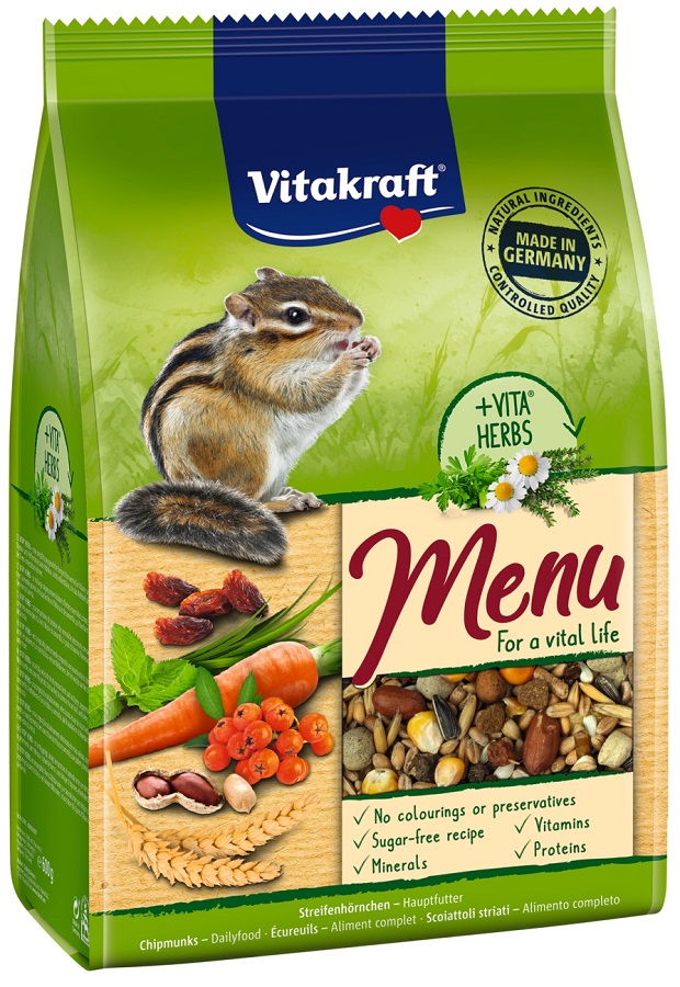 Vitakraft Menu Vital pre veveričku 600 g