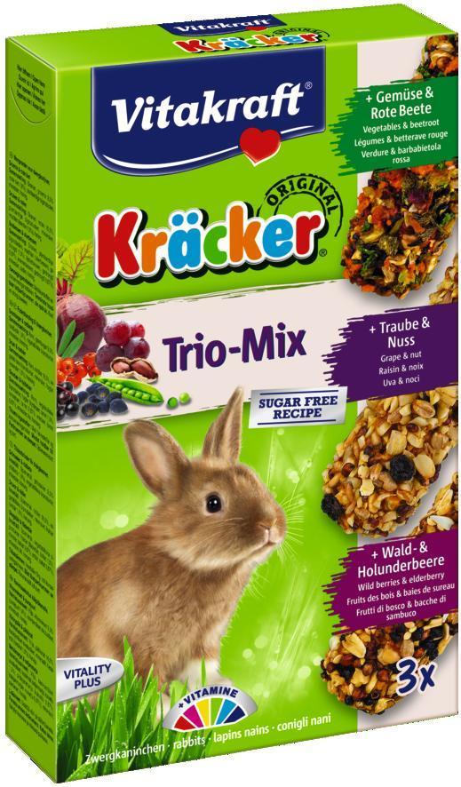 Vitakraft Rodent Rabbit poch. Kräcker  Kombi 3ks