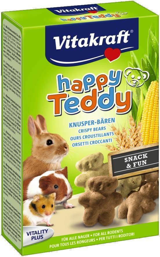 Vitakraft Happy Teddy pre hlodavce 75 g