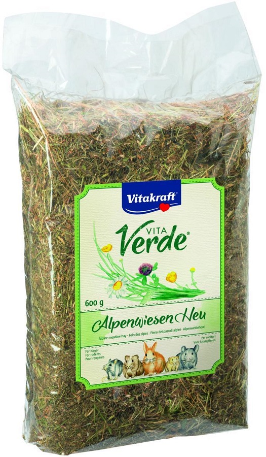 Vitakraft Vitaverde Seno z alpských lúk 1 kg