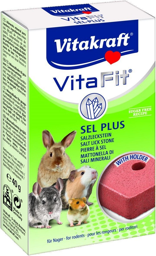 Vitakraft Vita Fit Sel Plus soľný liz 1 ks