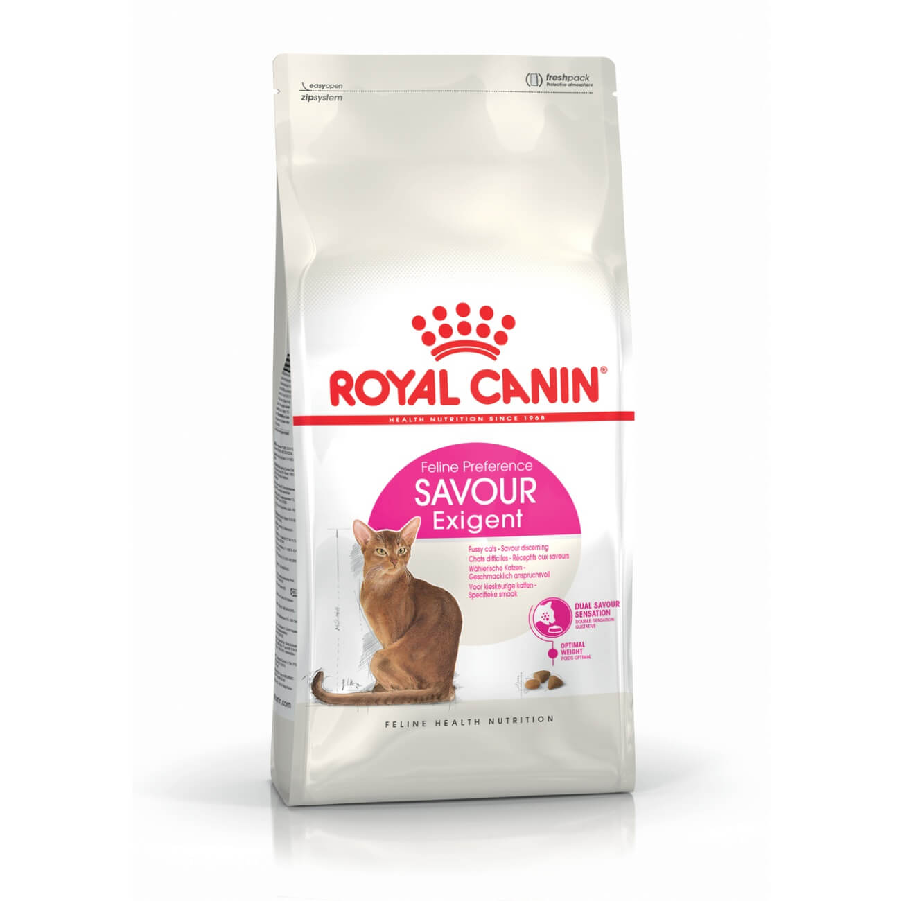 Royal Canin Savour Exigent - válogatós felnőtt macska száraz táp 12 kg (10 kg + 2 kg ajándék)