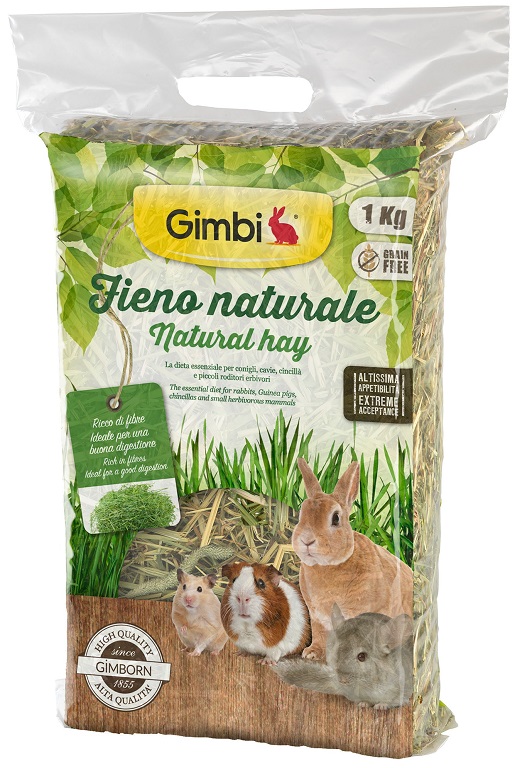 Gimbi Natural Hay seno krmné 1 kg / 30 l