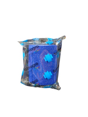 COPOLY Verband elastisch 7,5 cm - in mehrere Farben 1 Stück - Blau