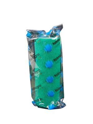 COPOLY Verband elastisch 10 cm - in mehrere Farben 1 Stück - Grün