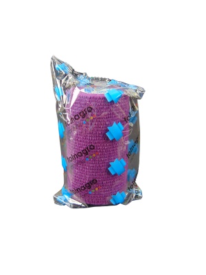 COPOLY Verband elastisch 10 cm - in mehrere Farben 1 Stück - Lila