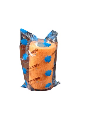 COPOLY Verband elastisch 7,5 cm - in mehrere Farben 1 Stück - Orange