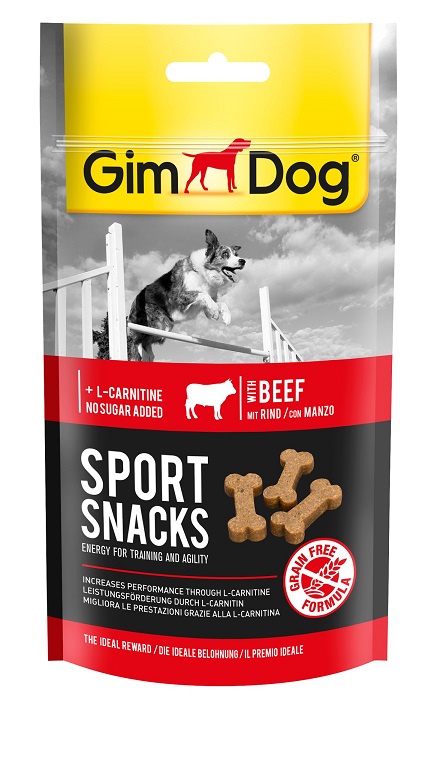 GimDog Sport Snacks marhás 60 g