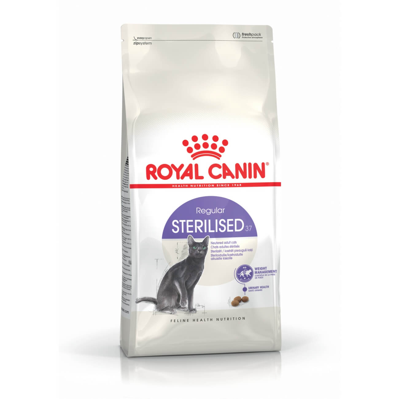 Royal Canin Sterilised - ivartalanított felnőtt macska száraz táp 12 kg (10 kg + 2 kg ajándék)