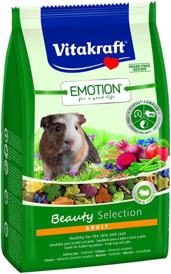 Vitakraft Emotion Beauty pre morčatá 600 g