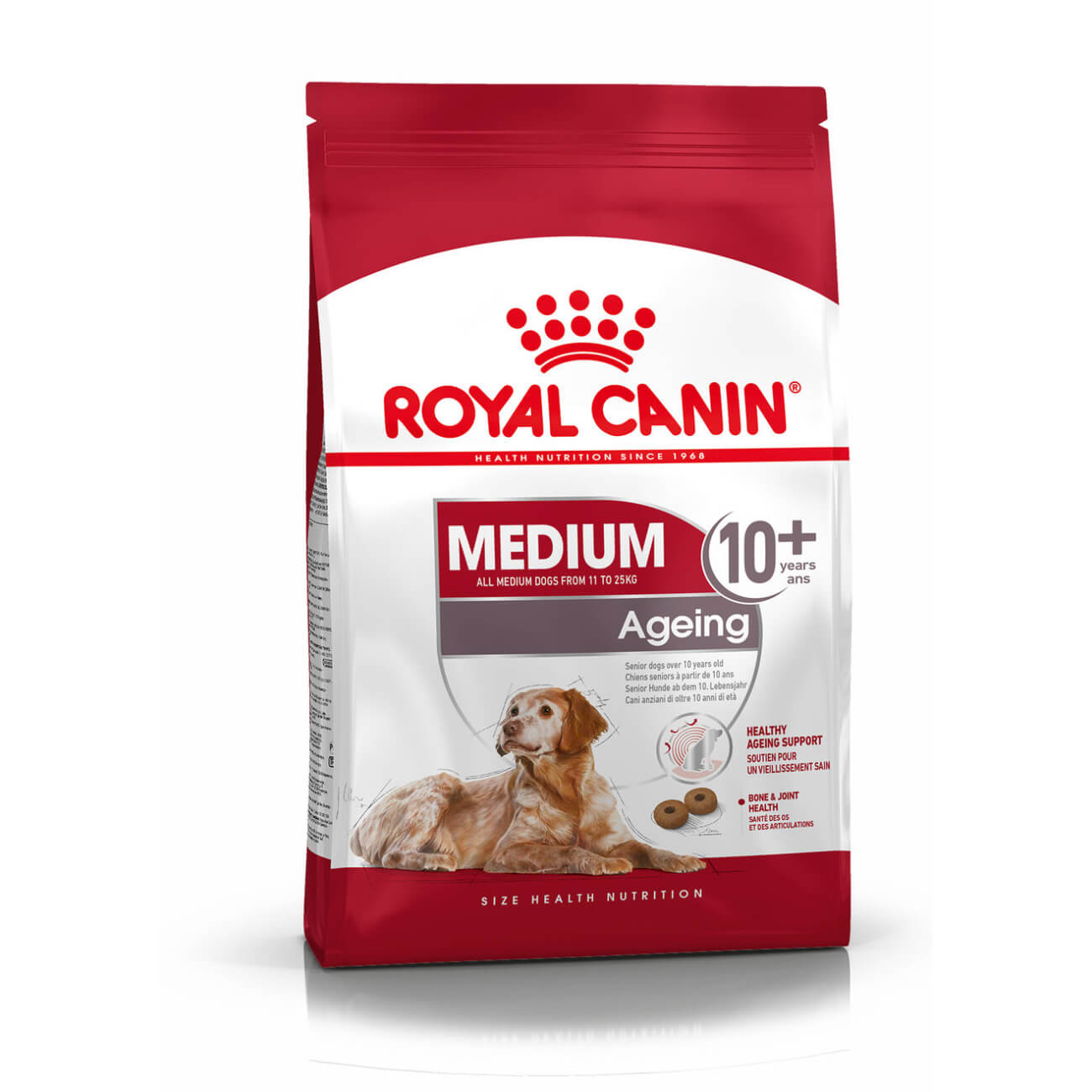 Royal Canin Medium Ageing 10+ - közepes testű idős kutya száraz táp 15 kg