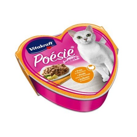 Vitakraft Poésie Sauce s puranom in sirom za mačke 85 g