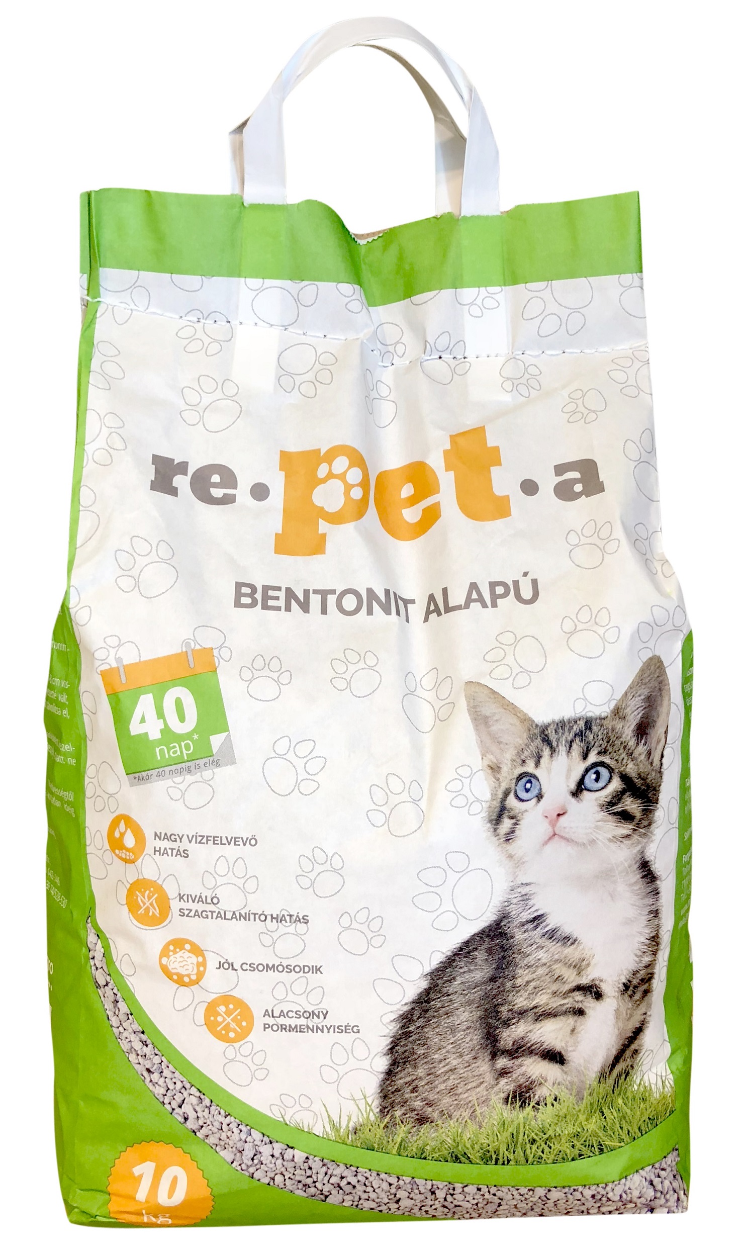 Repeta Katzenstreu mit Bentonit 10 kg