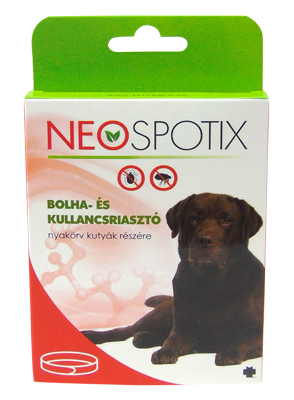 Neospotix repelentna ovratnica proti klopom in bolham za pse 75 cm