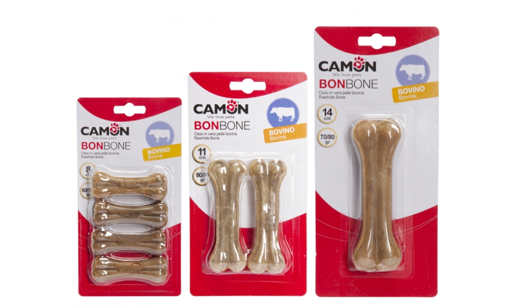 CAMON BonBone Rawhide Bone Kauknochen 10 cm (AB222)