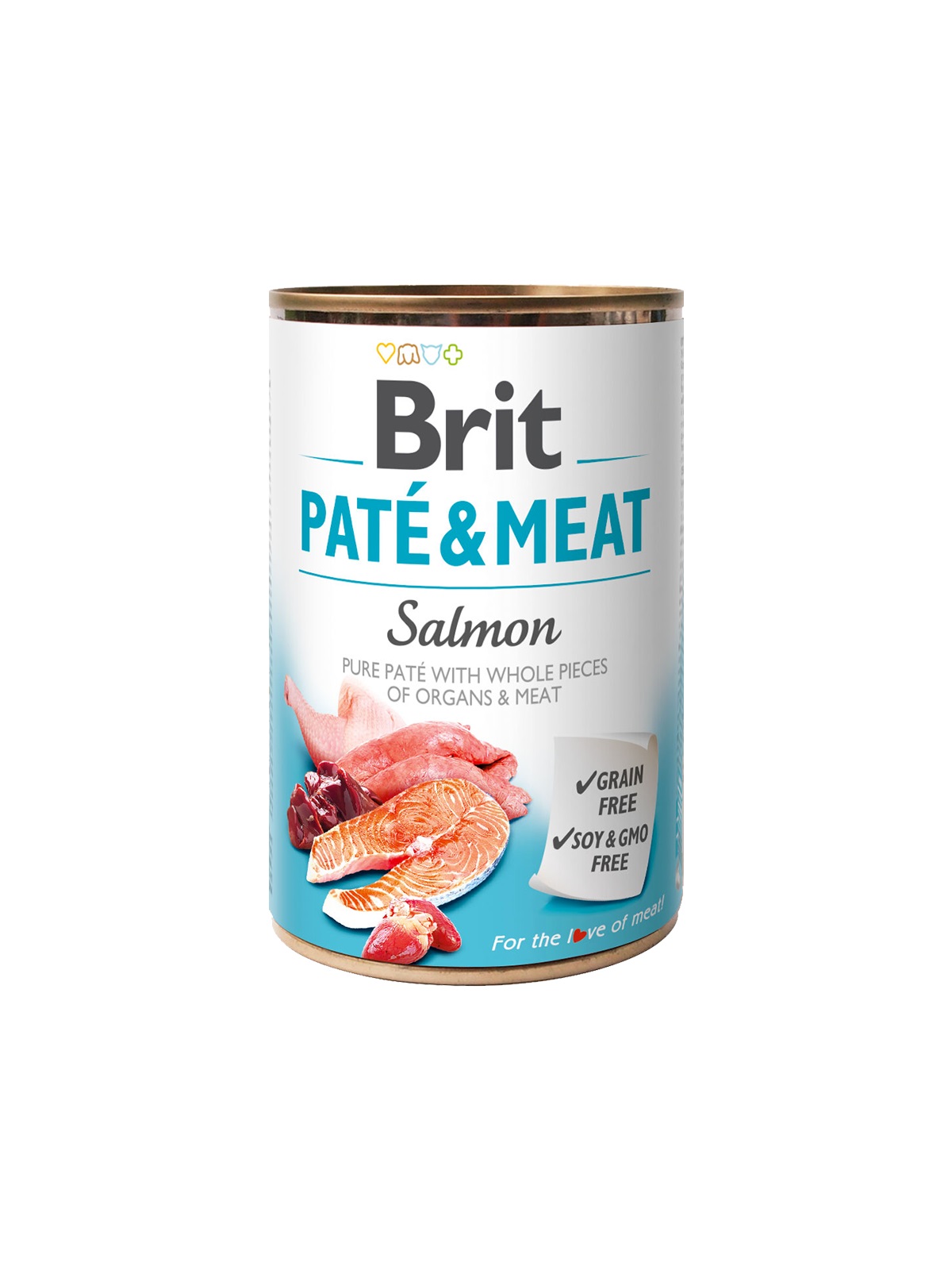 Brit Paté & Meat Salmon 24 x 400 g