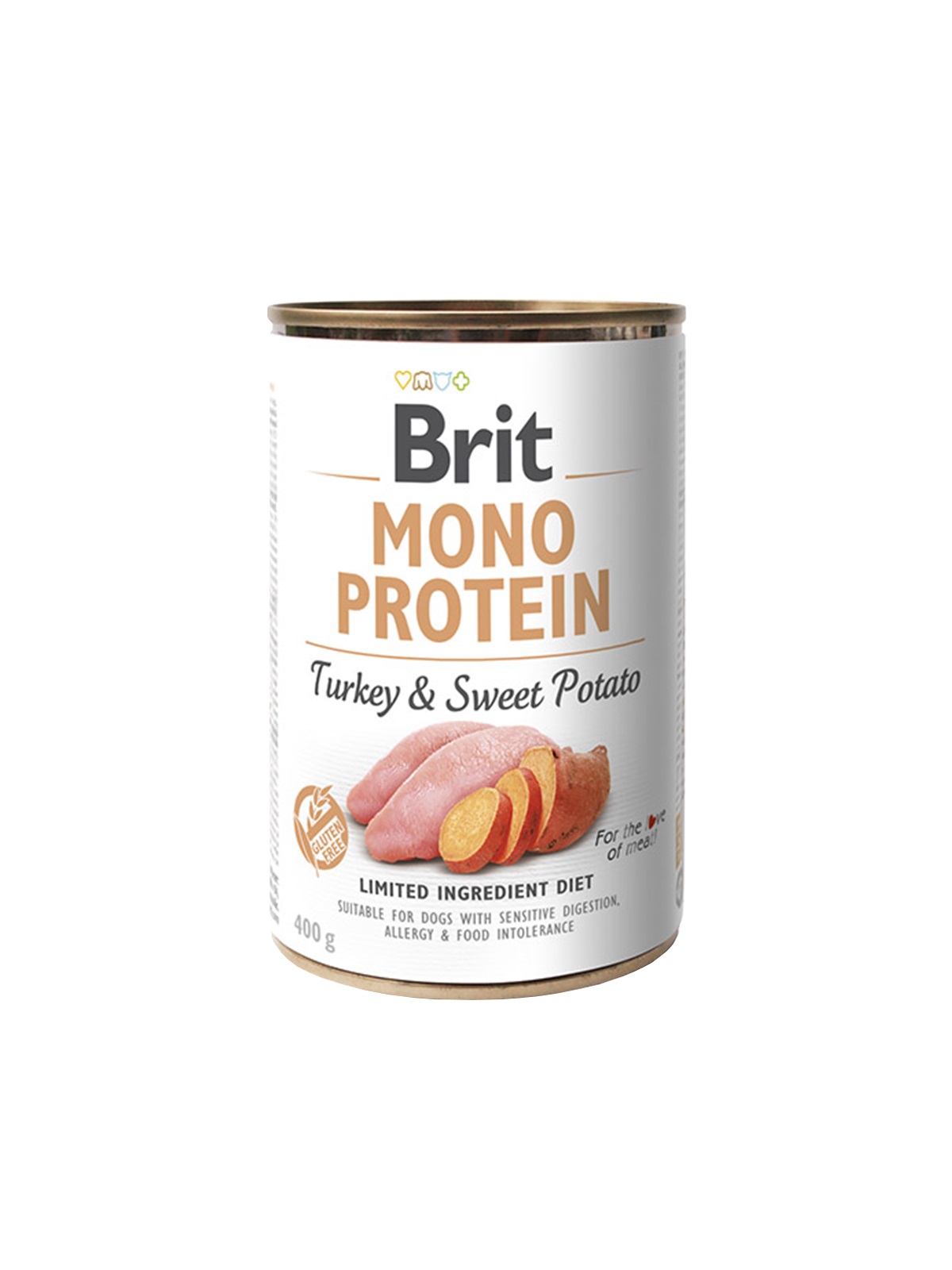 Brit Mono Protein Turkey & Sweet Potato 24 x 400 g