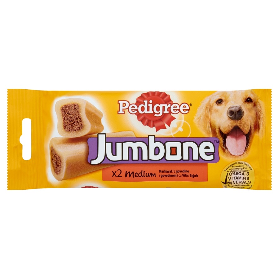 Pedigree Jumbone Medium jutalomfalat 180 g