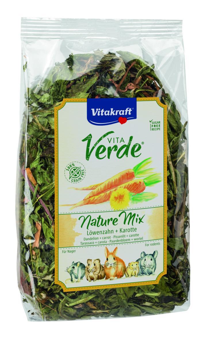 Vitakraft Vita Verde - Nature Mix púpava a mrkva 100 g