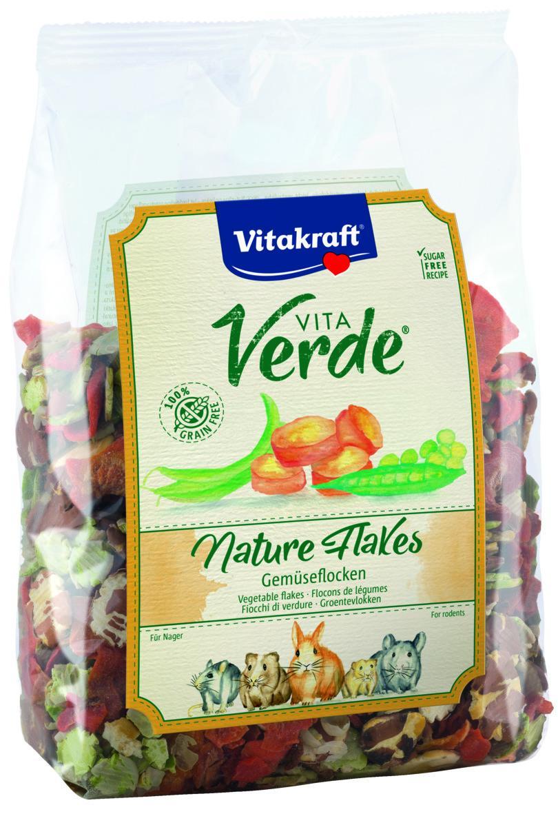 Vitakraft Vita Verde Nature Flakes - Zeleninové vločky 400 g