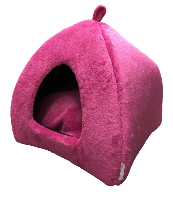 Culcuș ZooBeeDoo Tom - pink 40cm x 40cm x 40cm