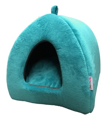 Culcuș ZooBeeDoo Tom - turcoaz 40cm x 40cm x 40cm