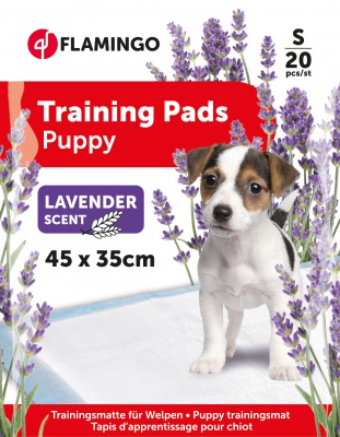 Flamingo Trainingsmatte Lavender - mit Lavendelduft S (45 x 35 cm) - 20 Stk