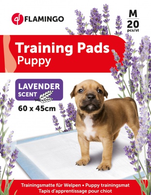 Flamingo Trainingsmatte Lavender - mit Lavendelduft M (60 x 45 cm) - 20 Stk