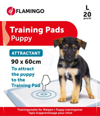 Flamingo Trainingsmatte Attractant - mit integriertem Lockstoff L (90 x 60 cm) - 20 Stk