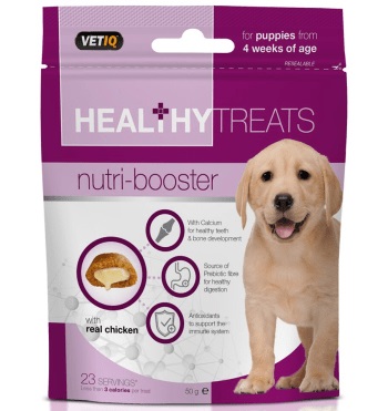 VetIQ Healthy Treats Nutri-Booster Belohnungssnacks für Hunde und Welpen 2 x 50 g