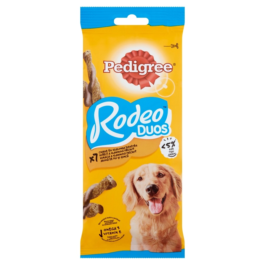 Pedigree Rodeo Duos Belohnungssnacks 123 g - Huhn und Speck