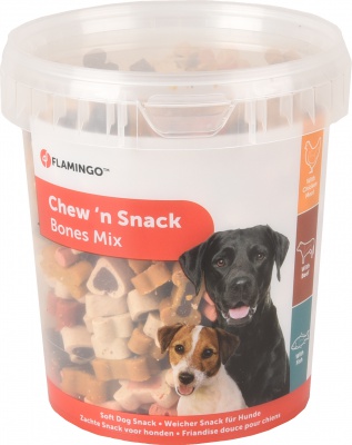 Flamingo Chew'n Snack - bones mix 500 g