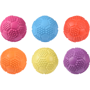 Flamingo Rubber Football - Fußball aus Gummi 7 cm