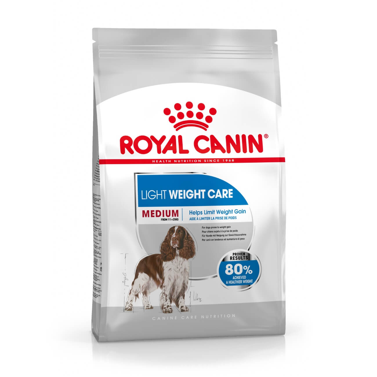 Royal Canin Medium Light Weight Care - száraz táp hízásra hajlamos, közepes testű felnőtt kutyák részére 12 kg