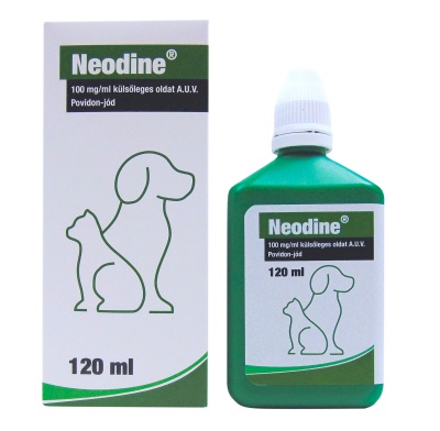 Neodine 100 mg/ml Desinfektionslösung für Hunde und Katzen 120 ml