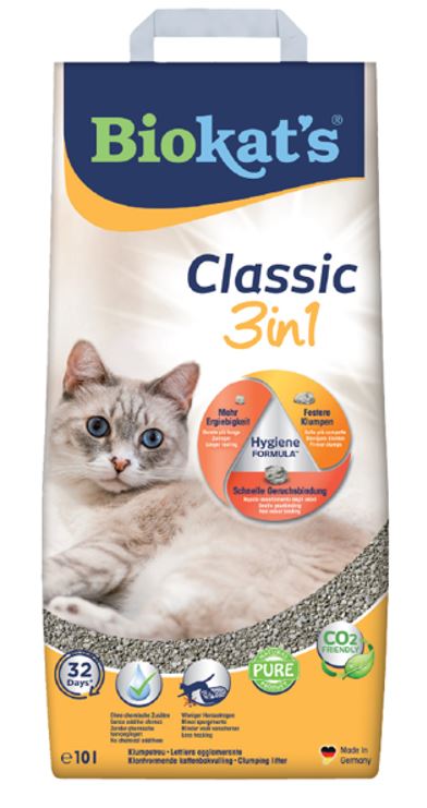 Biokat's Classic 3in1 Nisip pisici 10 l