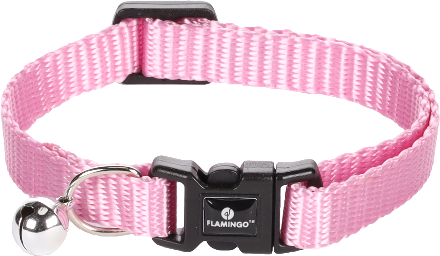 Flamingo Ziggi Halsband für Katzen - pink 1 Stück