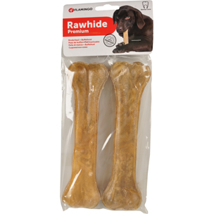 Flamingo Rawhide Premium - préselt csont 2 db - 21 cm