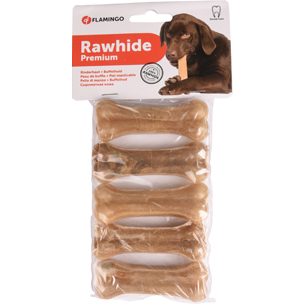 Flamingo Rawhide Premium - kość prasowana 5 szt  - 7,5 cm